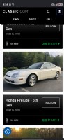 2001 Honda  Prelude